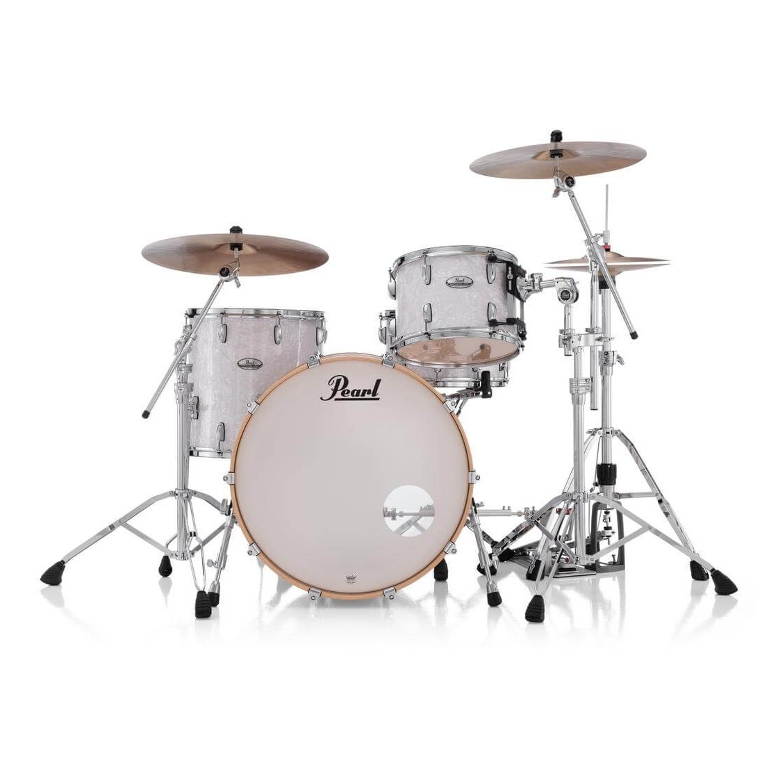 Pearl Professional Maple 3pc Drum Set 24/13/16 White Marine Pearl